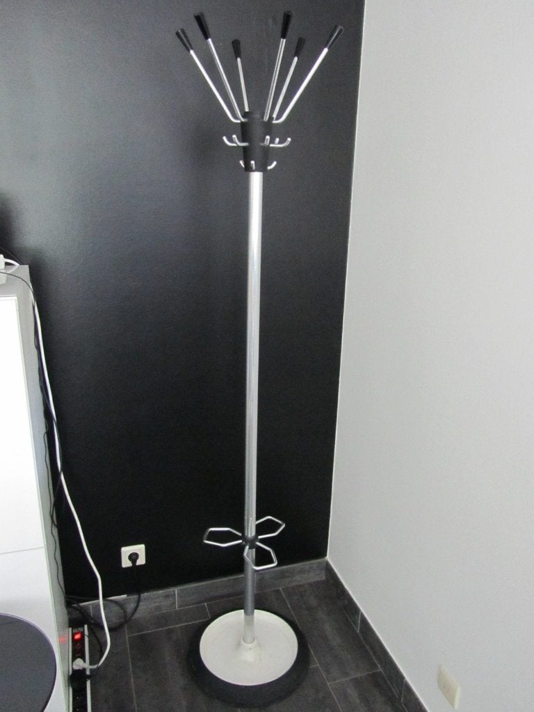 Mid century vintage staande kapstok met paraplubak, Enlèvement, Utilisé, Portemanteau sur pied
