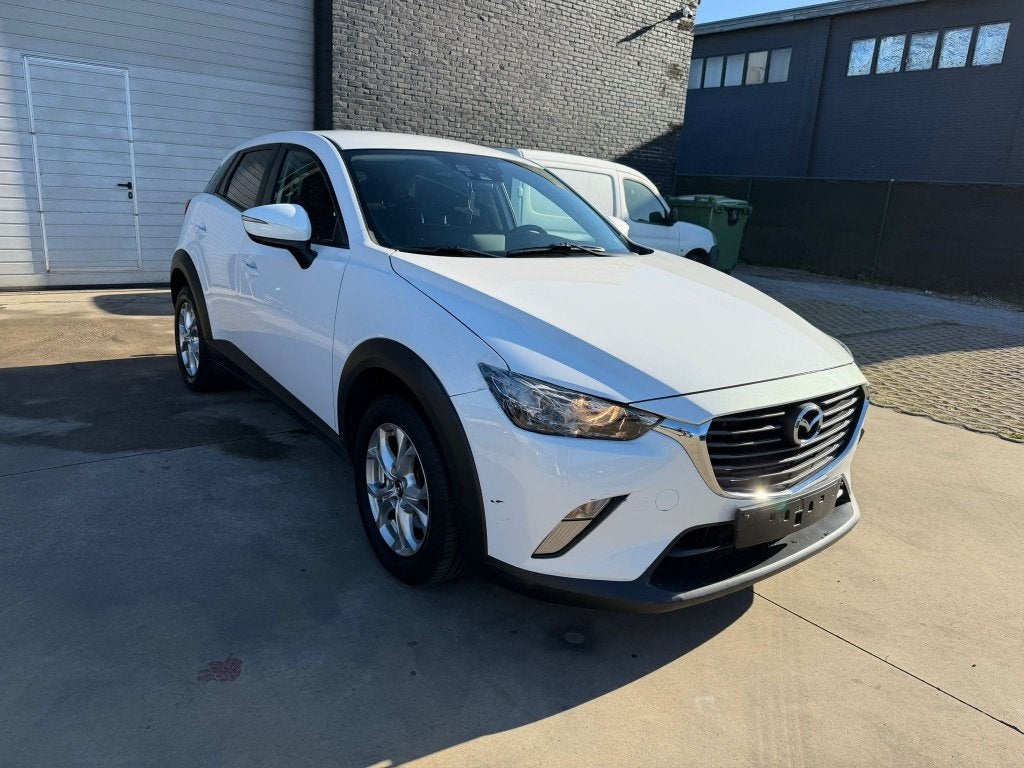 MAZDA CX3 DIESEL/87.000KM/2016/EURO6 EXPORT, Auto's, Mazda, Bedrijf, Te koop, Bluetooth, Diesel, Euro 6, Handgeschakeld, Wit, Zwart