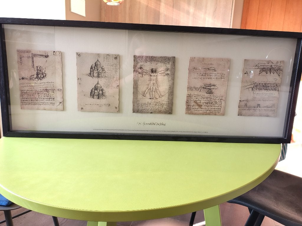 Decoratie kader Ikea - Da Vinci, Ophalen, Nieuw, Tekening