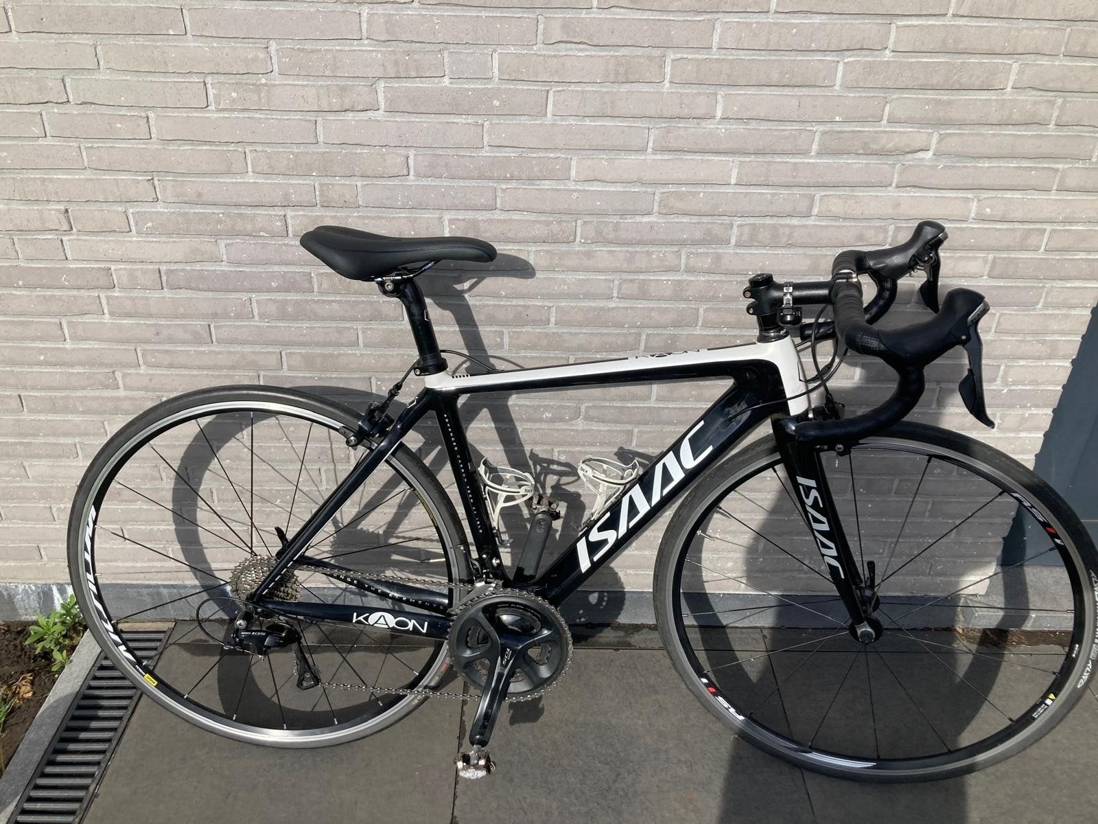 Koersfiets Heren Isaac, Gebruikt, Carbon, Ophalen, Overige merken