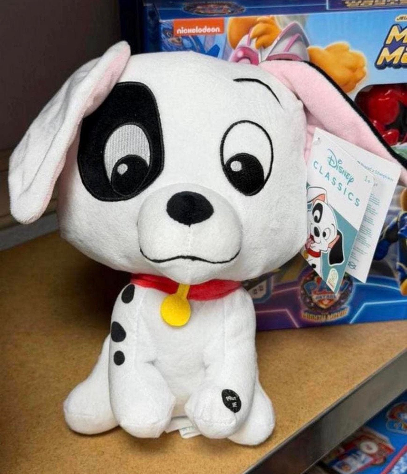Peluche Disney Classics 101 Dalmatiens avec son 28 cm, Neuf, Disney, Chien, Avec son