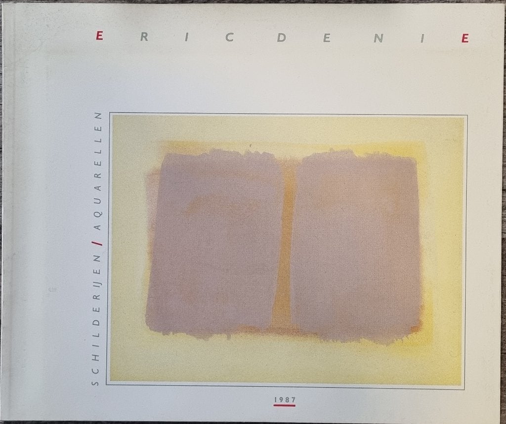 Eric de Nie - Schilderijen / Aquarellen - 1987, Ophalen of Verzenden, Zo goed als nieuw, Eric de Nie