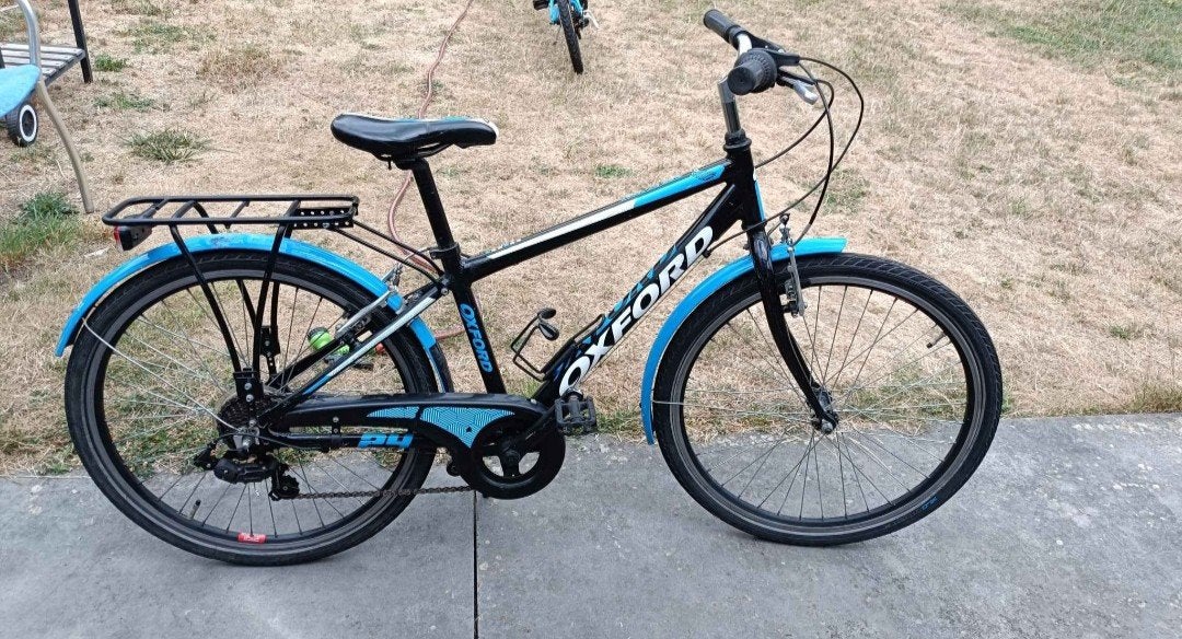 vélo 24' oxford bleu noir, Enlèvement