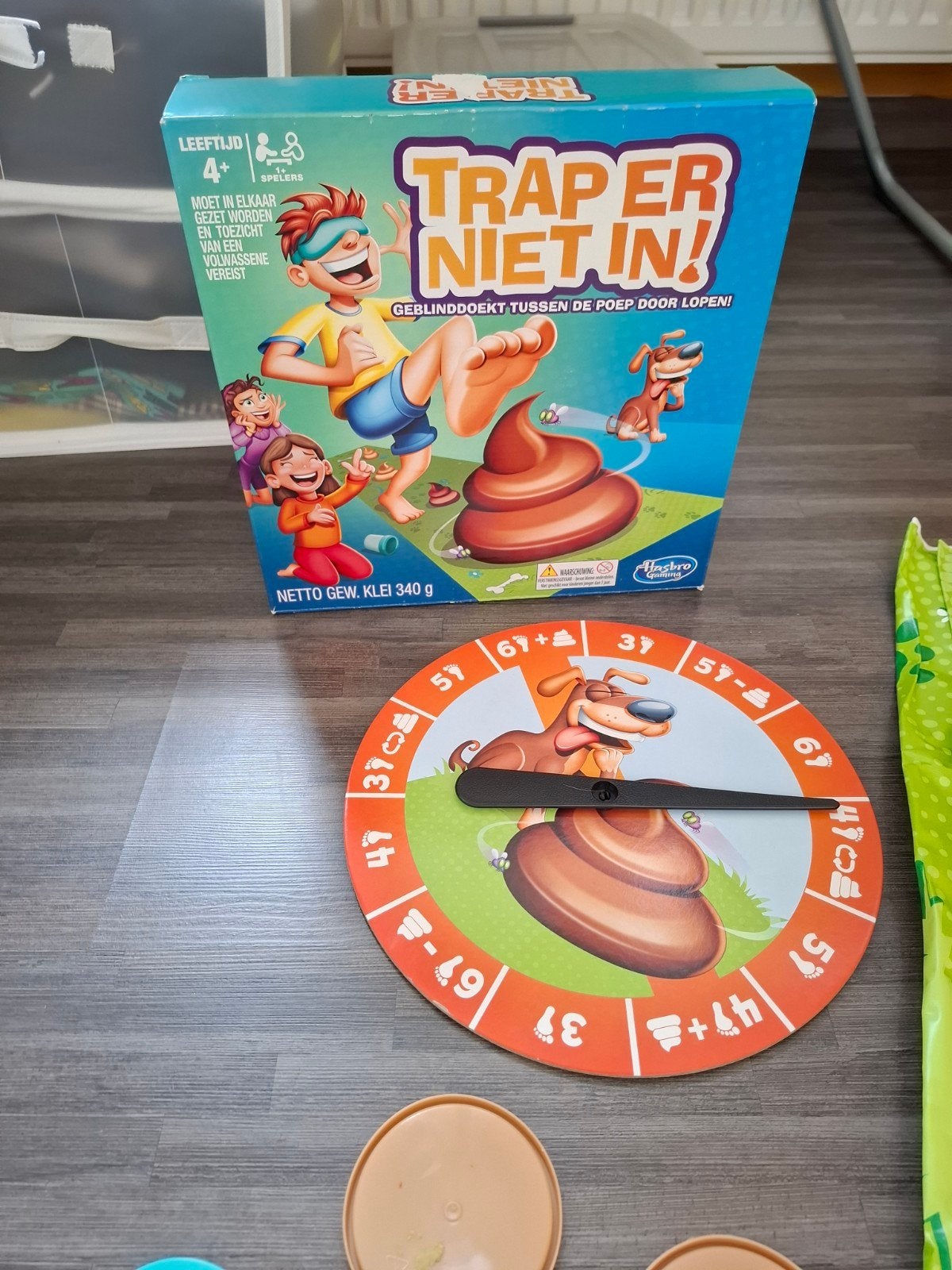 spel trap er niet in in uitstekende staat, Enlèvement, Utilisé