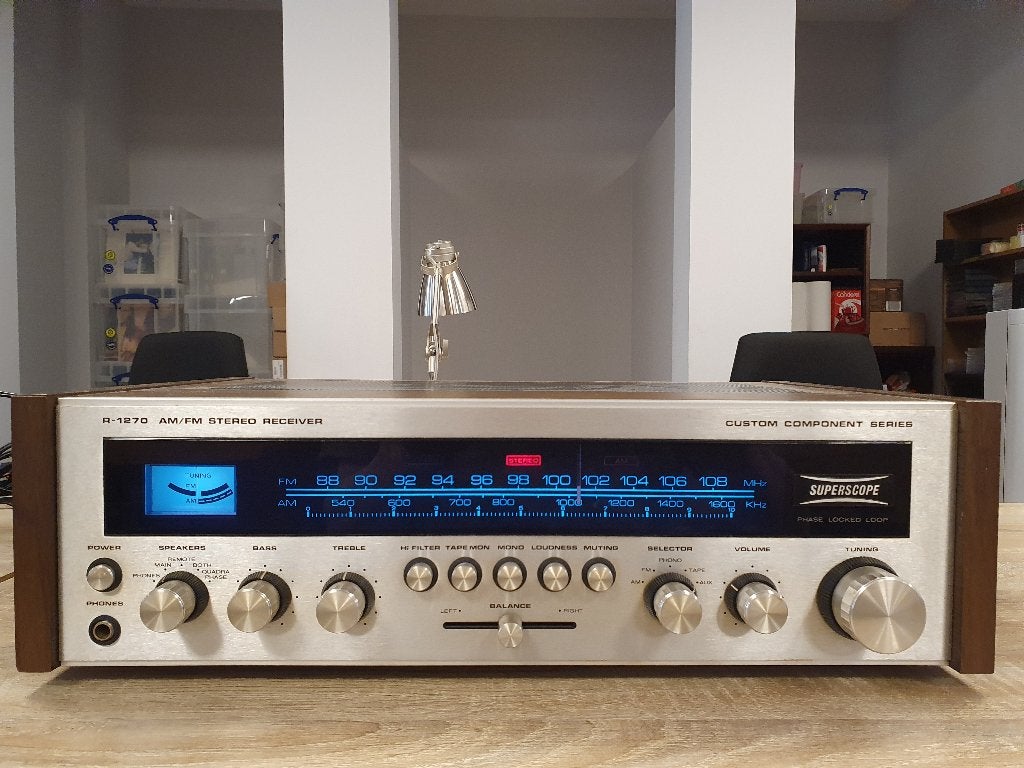 Receiver Superscope Marantz Model R-1270, Enlèvement ou Envoi