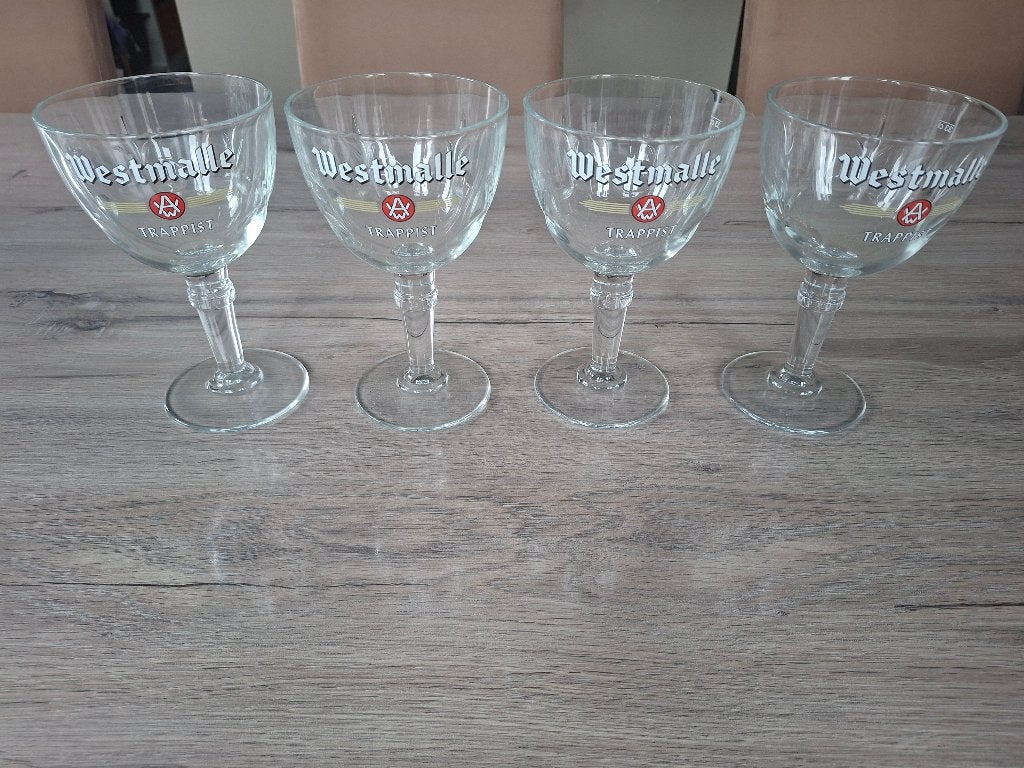 Westmalle glazen, Ophalen, Zo goed als nieuw