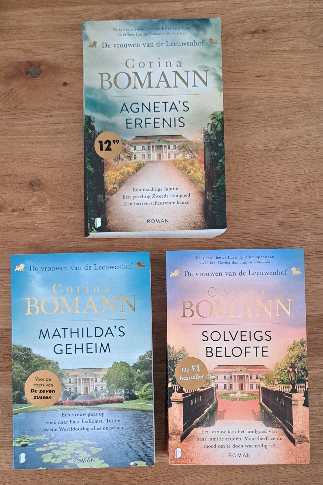 Corina Bomann trilogie De vrouwen van de Leeuwenhof, Boeken, Ophalen of Verzenden, Zo goed als nieuw, Corina Bomann