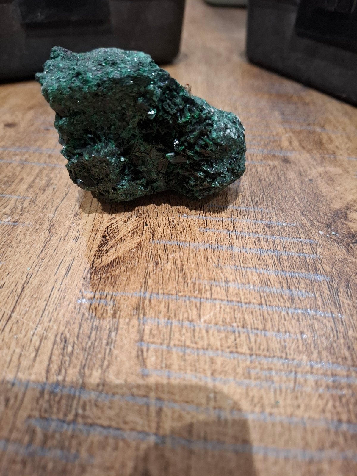 Malachite cristalisée, Ophalen