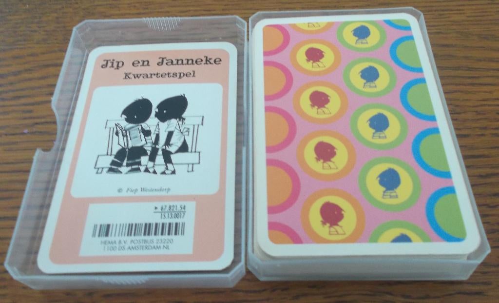 Jip en Janneke kwartetspel, Ophalen, Zo goed als nieuw