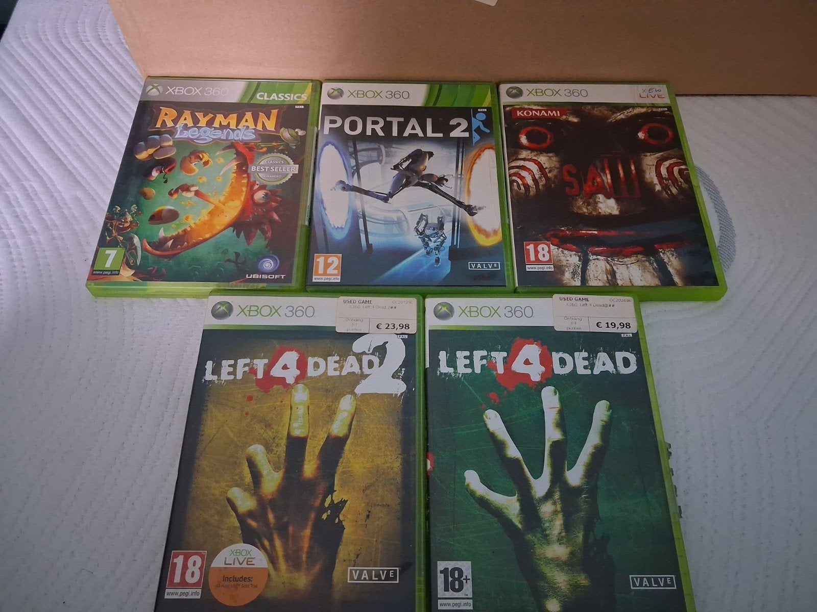 Grote partij Xbox 360 games (48stuks) – incl. zeldzame tite, Enlèvement