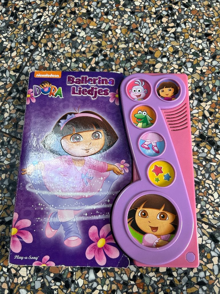 Muziekboek DORA, Ophalen of Verzenden, Gelezen, Uitklap-, Voel- of Ontdekboek, 2 tot 3 jaar