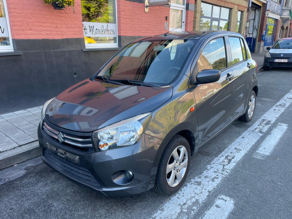 Suzuki Celerio 1.0i AUTOMAAT 59.000km 2017 Airco, Autos, Suzuki, Celerio, Argent ou Gris, Entreprise, Noir