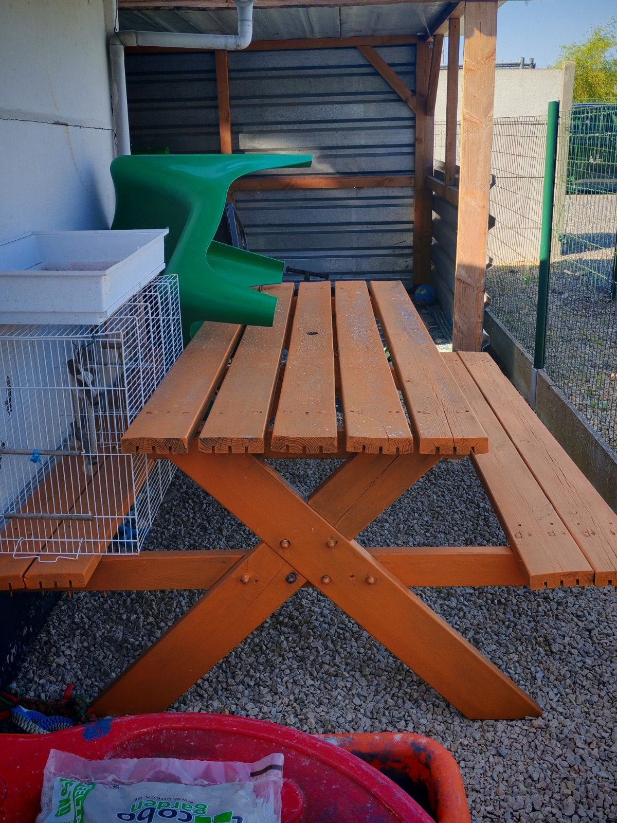 Picknickbank / tuintafel, Tuin en Terras, Ophalen