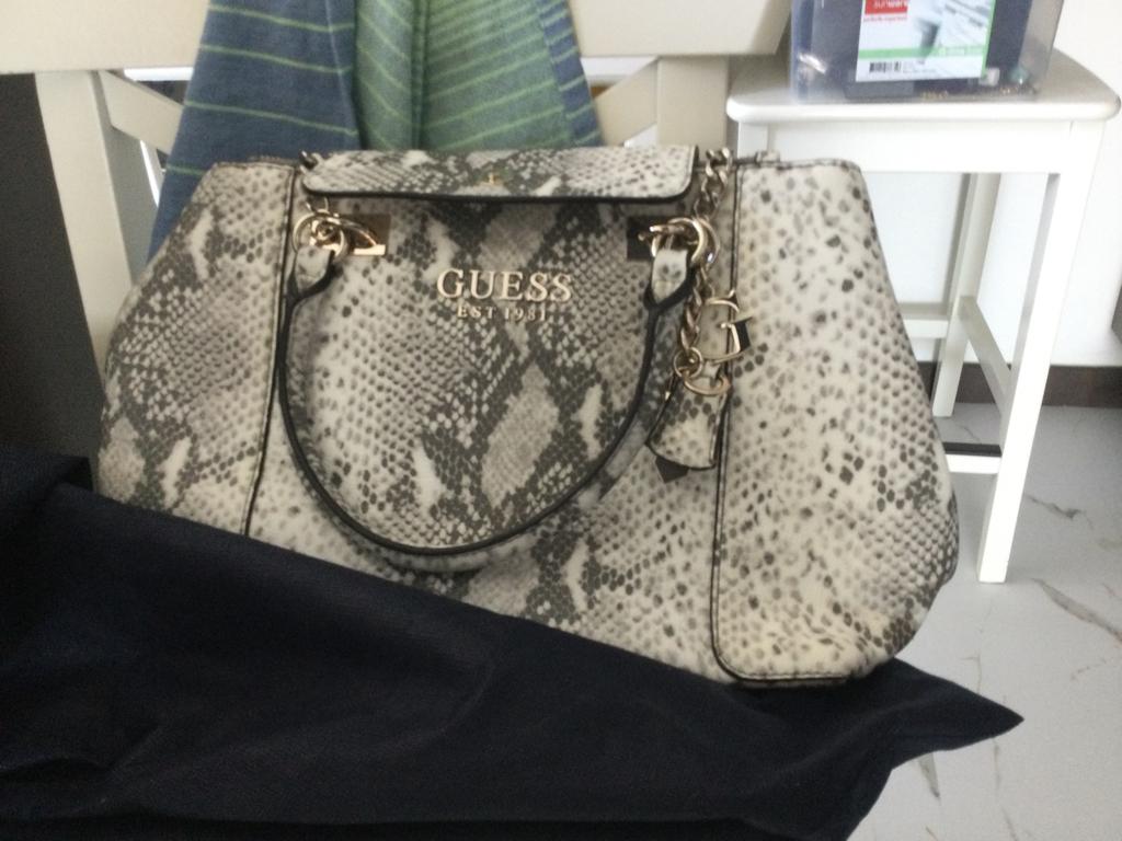 Handtas Guess, Ophalen, Nieuw, Grijs, Handtas