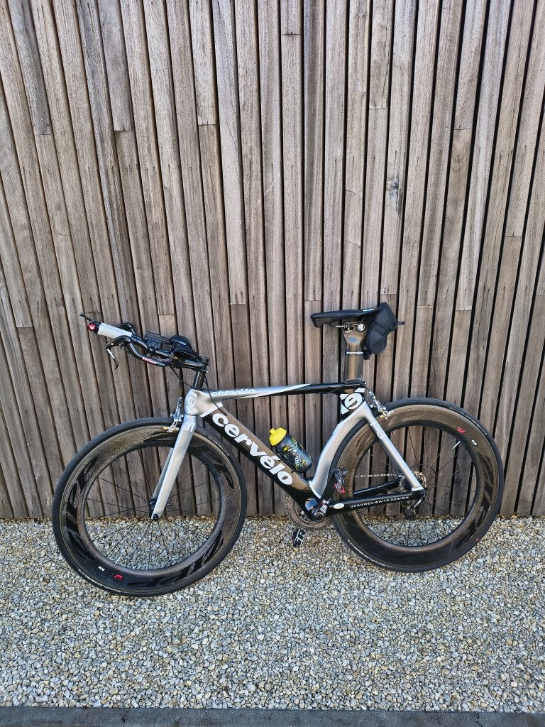 Cervélo P3 TT/Triathlonfiets – SRAM Red – Zipp 808 Carbon, Fietsen en Brommers, Fietsen | Racefietsen, Ophalen, Carbon
