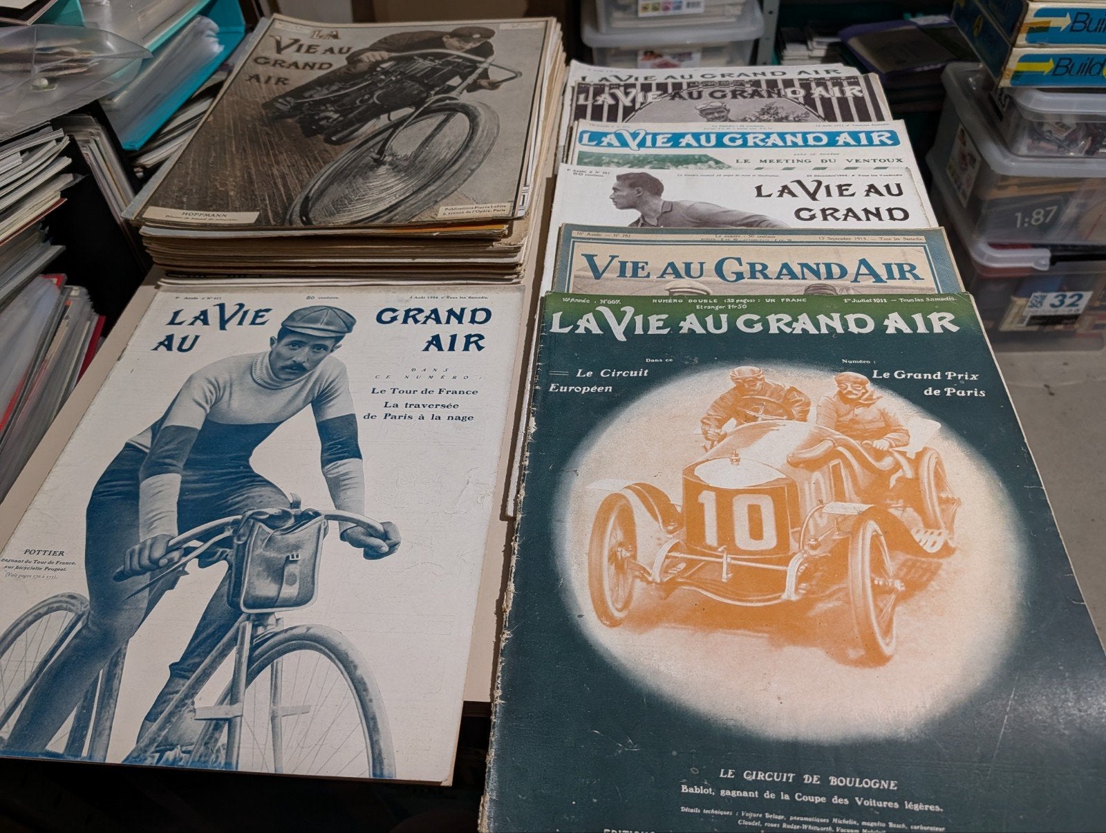 45 revues la vie au grand air (1913)., Livres, Enlèvement
