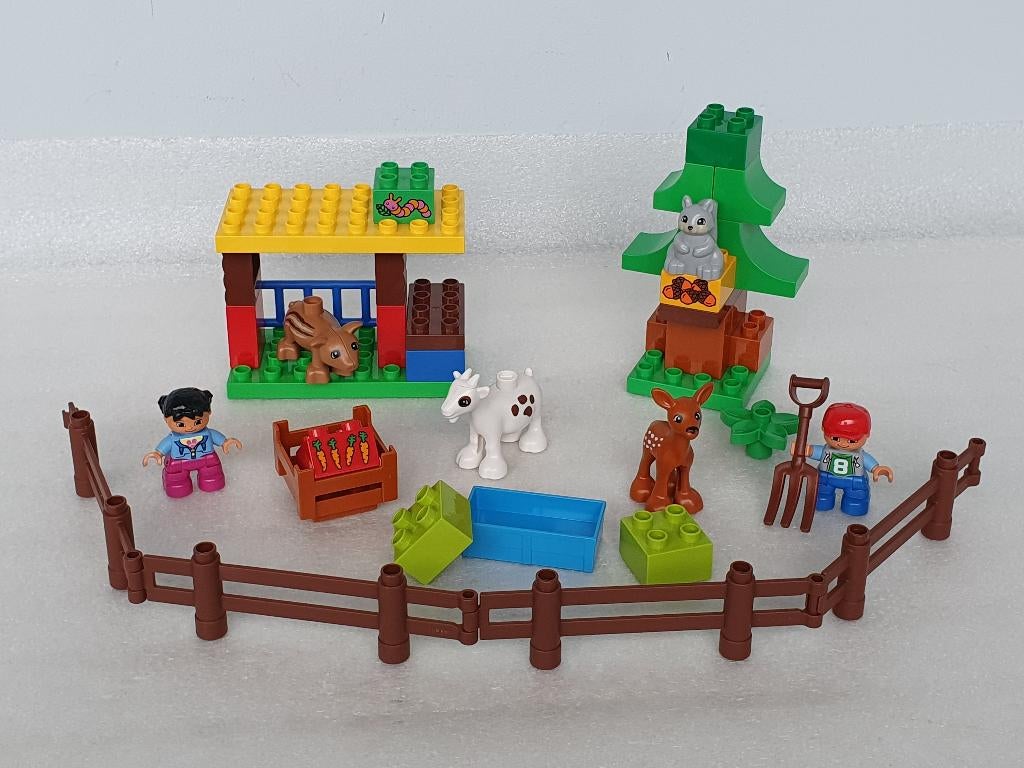 Lego Duplo 10582: Bos Dieren, Gebruikt, Ophalen of Verzenden, Compleet, Duplo