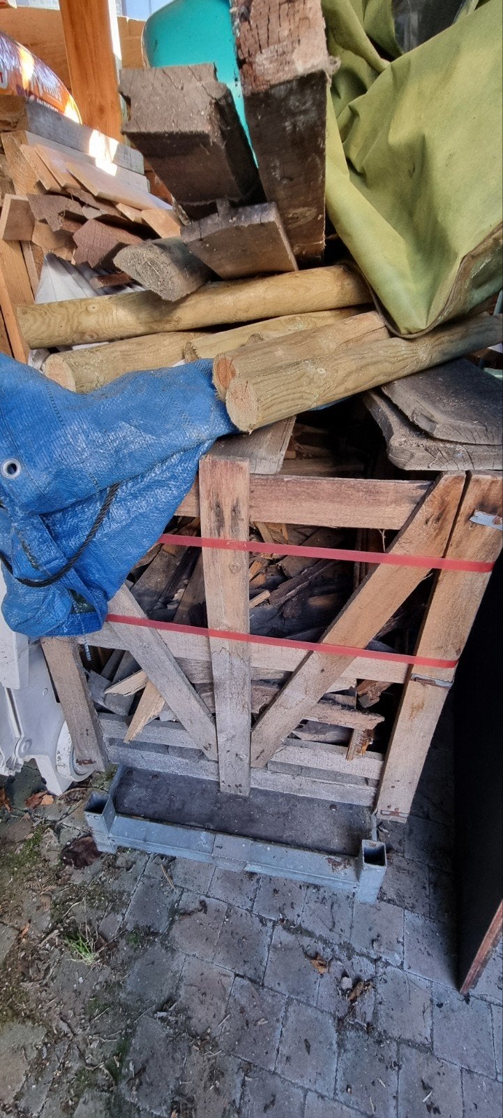 +- 2 sterren klein hout van droog 5 jaar, af te halen bij, Ophalen