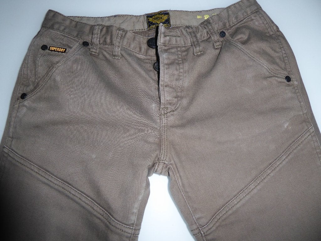 broek superdry beige maat 28 /32, Superdry, Enlèvement ou Envoi, Comme neuf, Autres couleurs