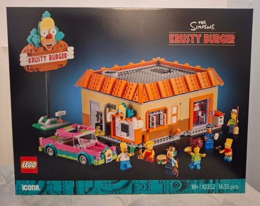 Lego 10352 Les Simpsons Krusty Burger scellé., Enlèvement ou Envoi, Lego