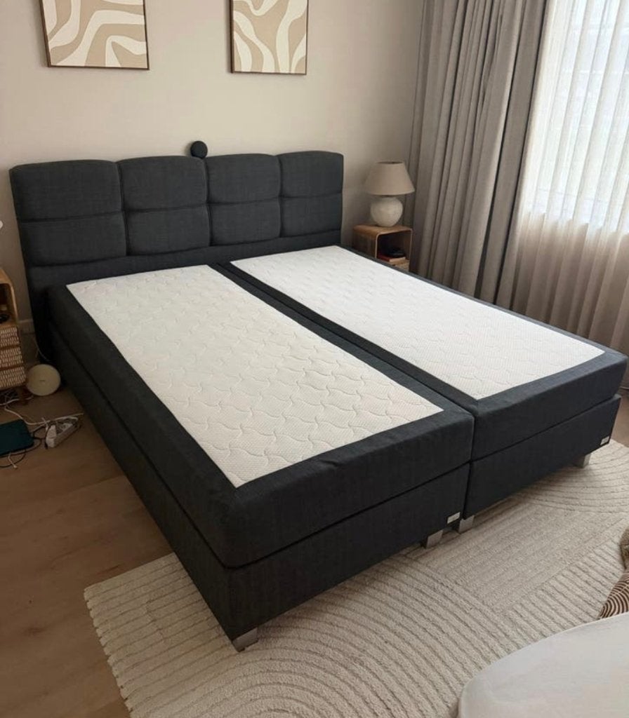 Bezorging is mogelijk 180x200 inzgs complete boxspring bed, Huis en Inrichting, Slaapkamer | Boxsprings, Ophalen of Verzenden