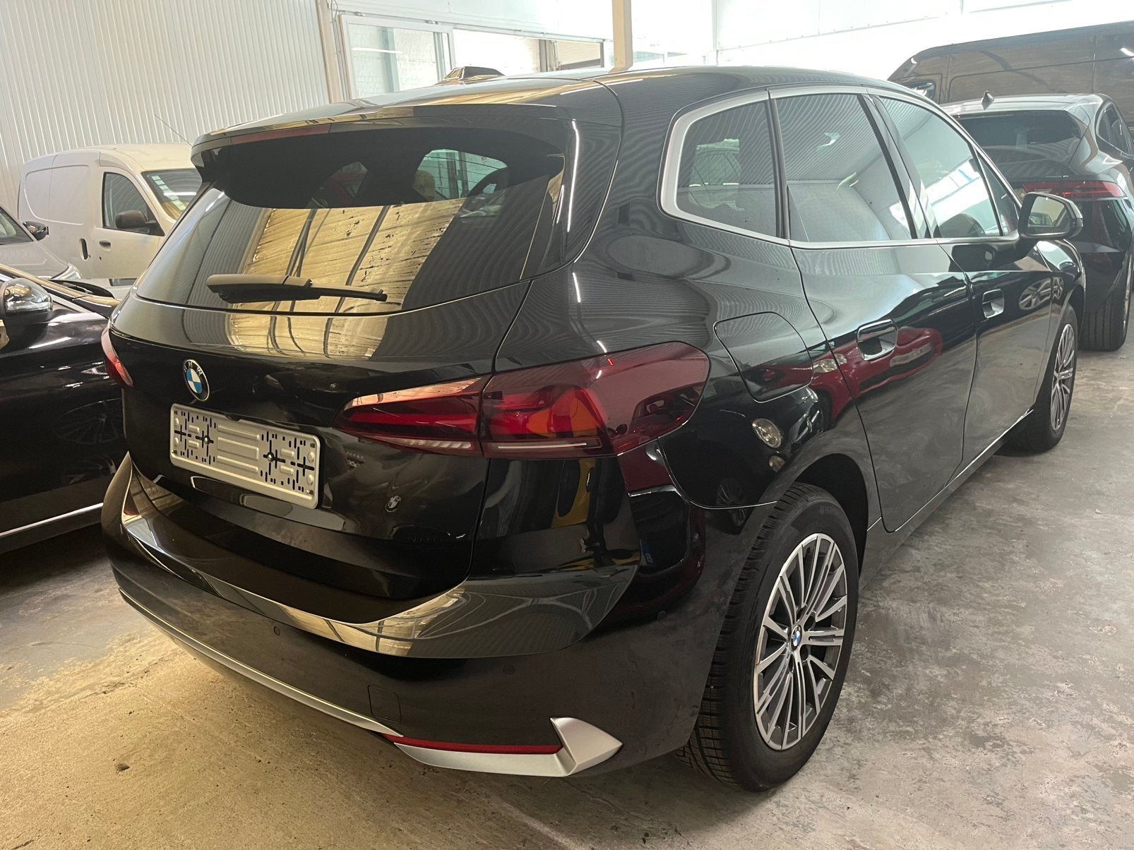 Bmw 2 active tourer, Automaat, Monovolume, Zwart, Euro 6