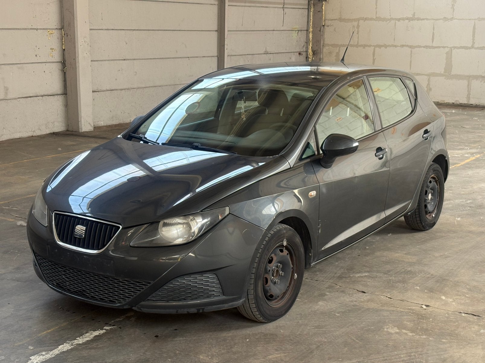 Seat Ibiza 1.2 TDI 221.000 km Demarre et roule bien, Auto's, Voorwielaandrijving, Euro 5, Stof, Zwart