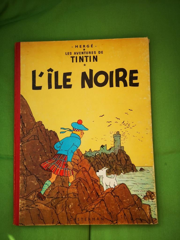 Tintin L'ÎLE NOIRE, Enlèvement