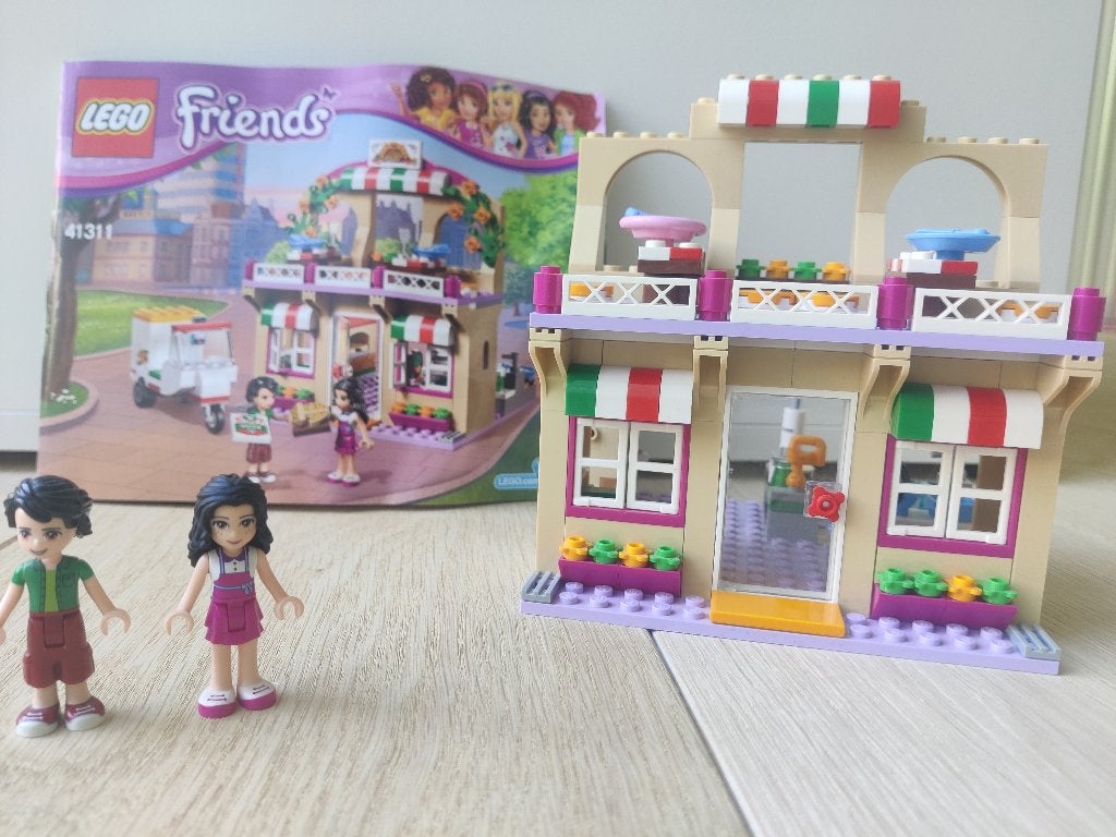Lego Friends Pizzeria, Gebruikt, Lego, Friends, Ophalen of Verzenden