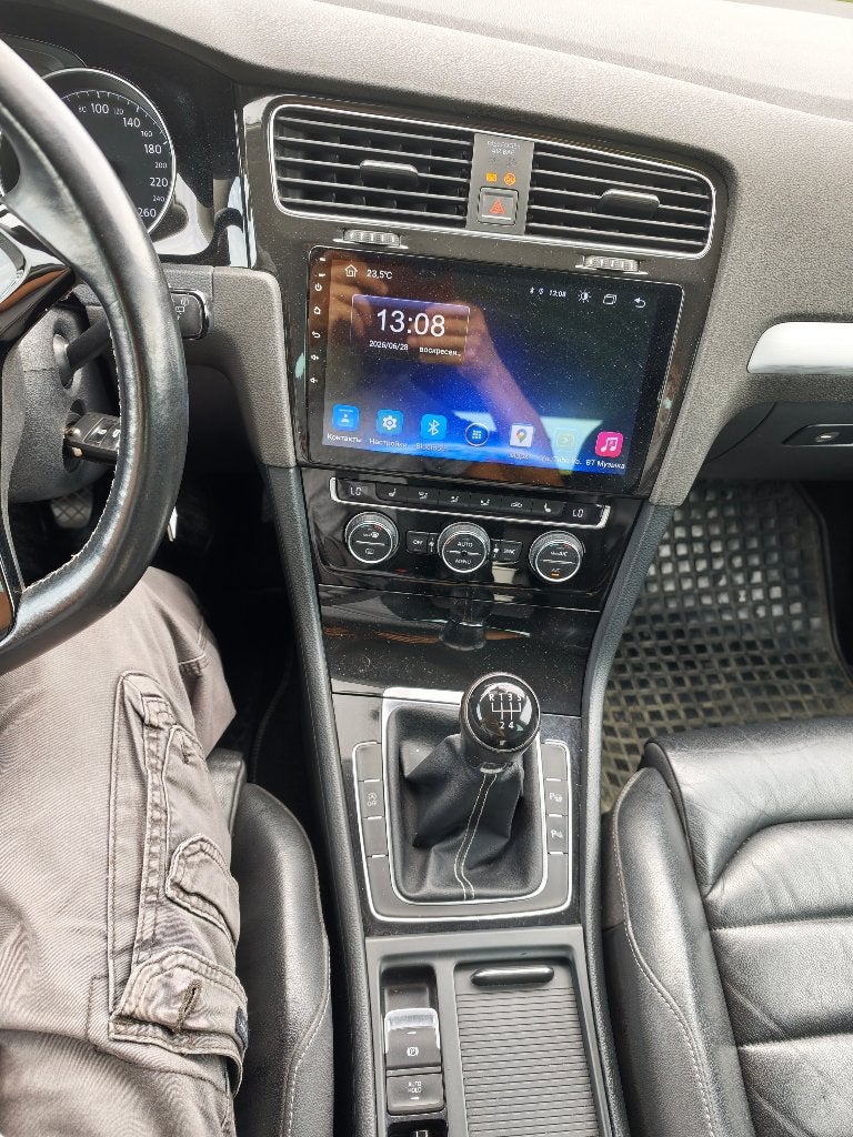 Auto Volkswagen golf 7., Autos, Argent ou Gris, Achat, Boîte manuelle, Noir