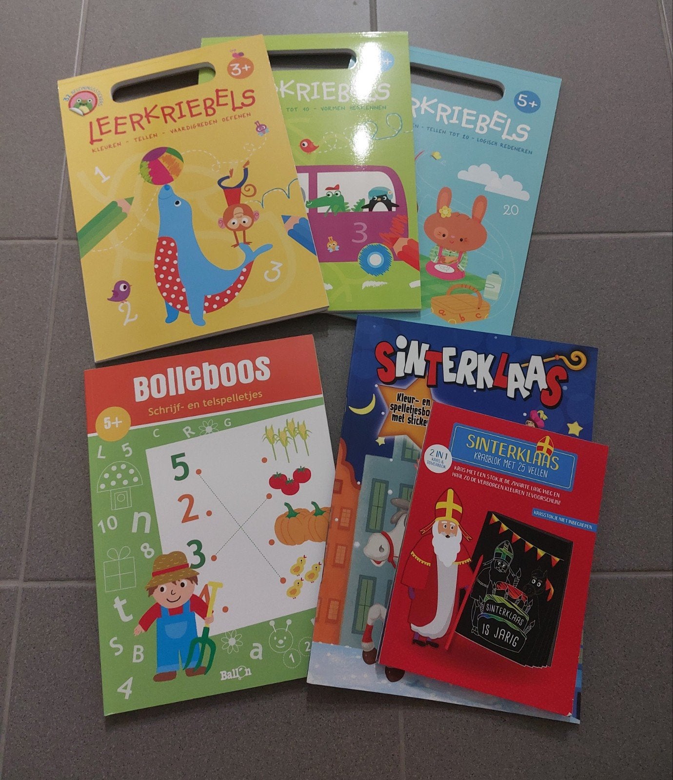 Allerlei doe-, werk-, zoek-, kleurboeken enz - zie foto's, Ophalen of Verzenden