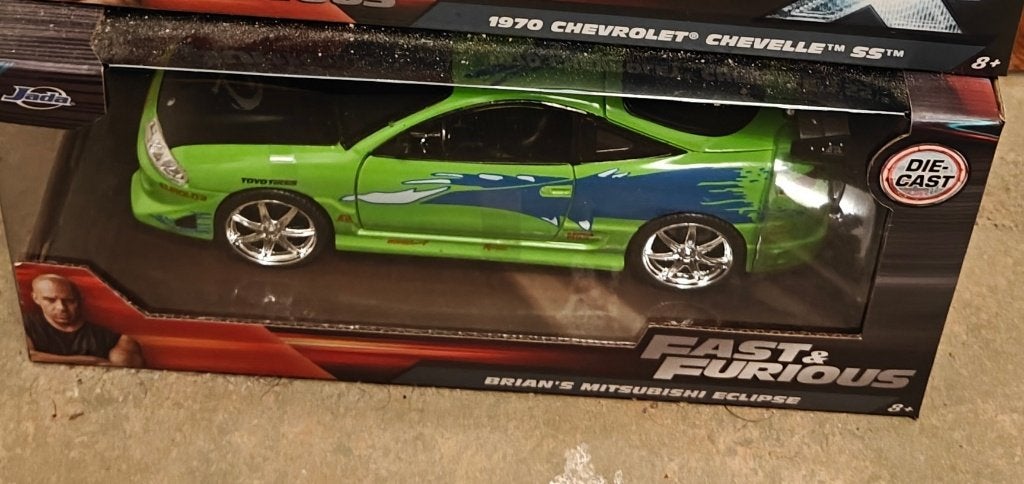 Jada toys 1:24 fast and furious Paul Walker Eclipse, Enlèvement, Neuf, Voiture, Jada
