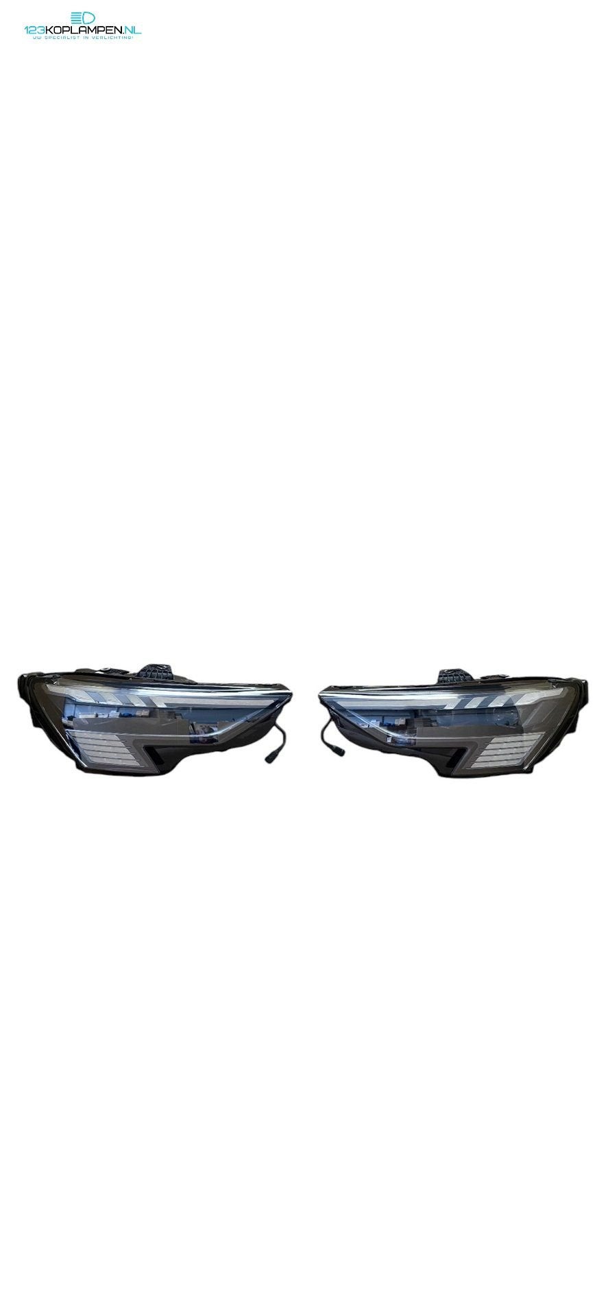 Audi A3 S3 RS3 8Y Full LED Matrix Black Koplampen Set 8Y0941, Gebruikt, -, Verzenden, Audi