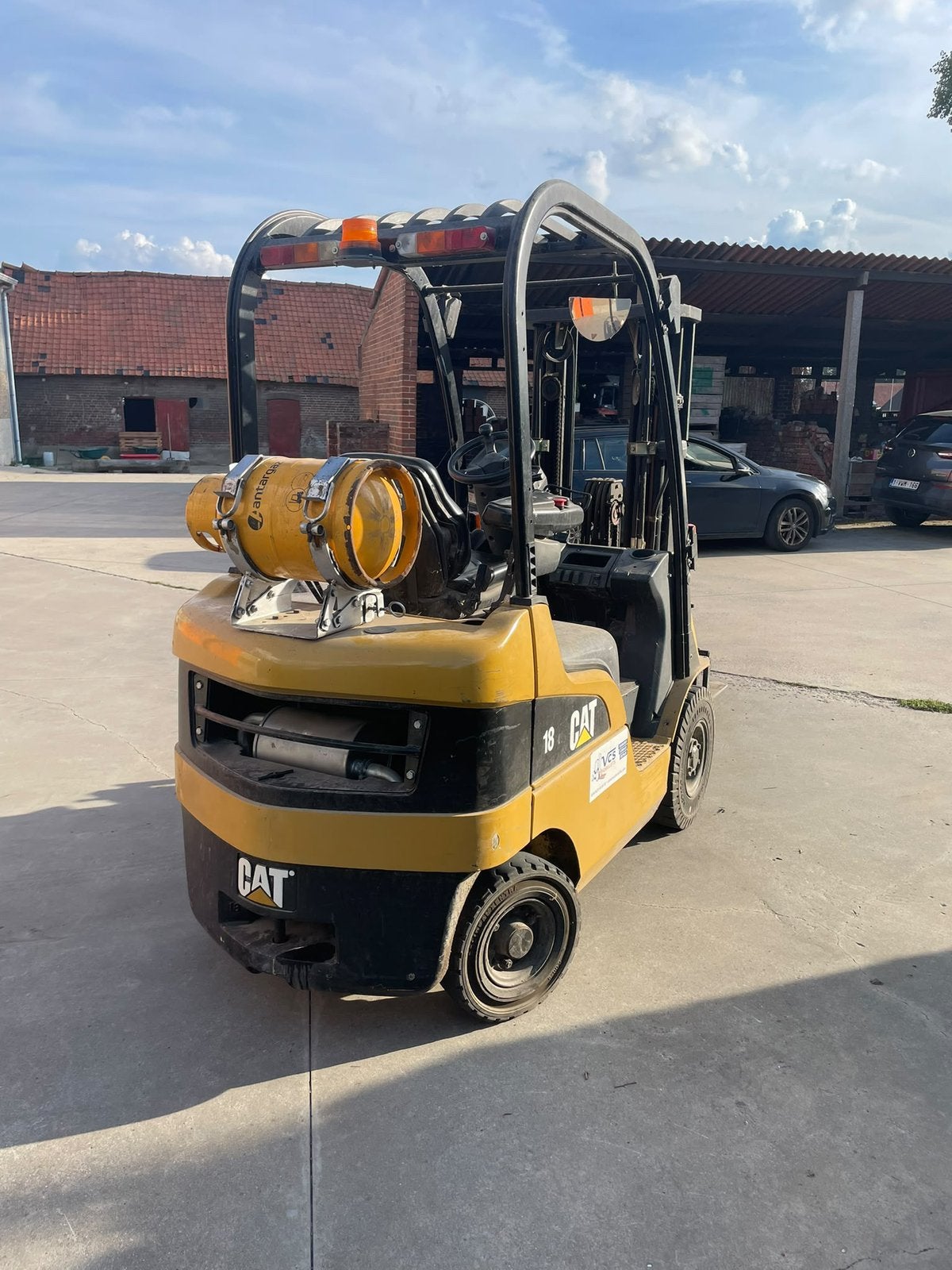 Heftruck caterpillar 1,8t, 1000 tot 2000 kg, Ophalen, LPG, Heftruck