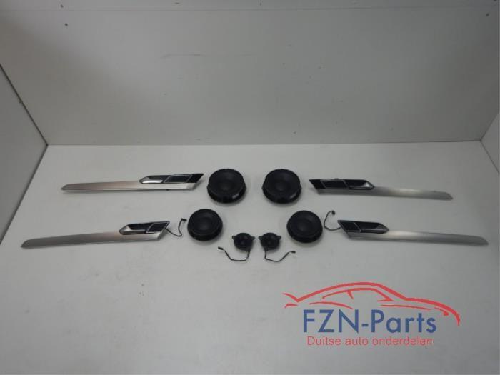 VW Passat B8 Facelift Dynaudio Speakerset Inleglijsten Verli, Enlèvement ou Envoi, Utilisé