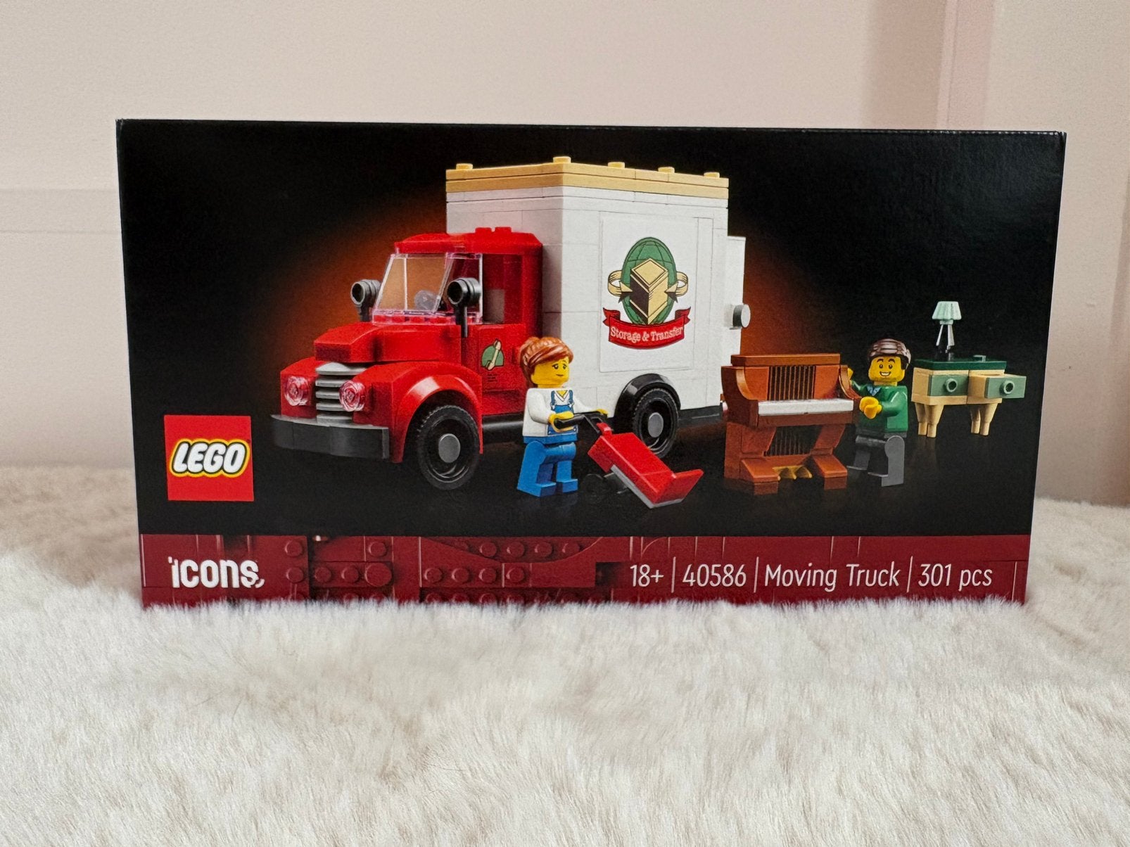 Camion de déménagement LEGO Icones — Nouveau dans une boîte, Neuf, Non ouvert/scellé, Lego, Ensemble complet