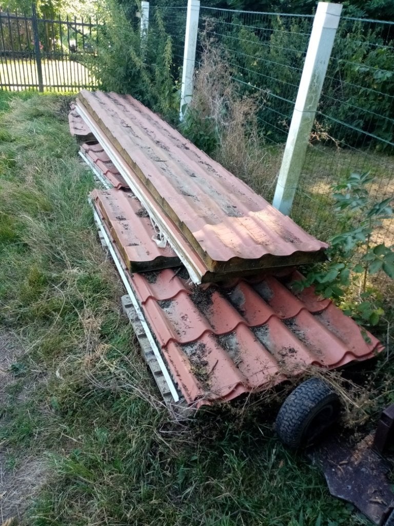 Panneaux tuile, Bricolage & Construction, Rouge, Comme neuf, Enlèvement, 5 à 10 m²