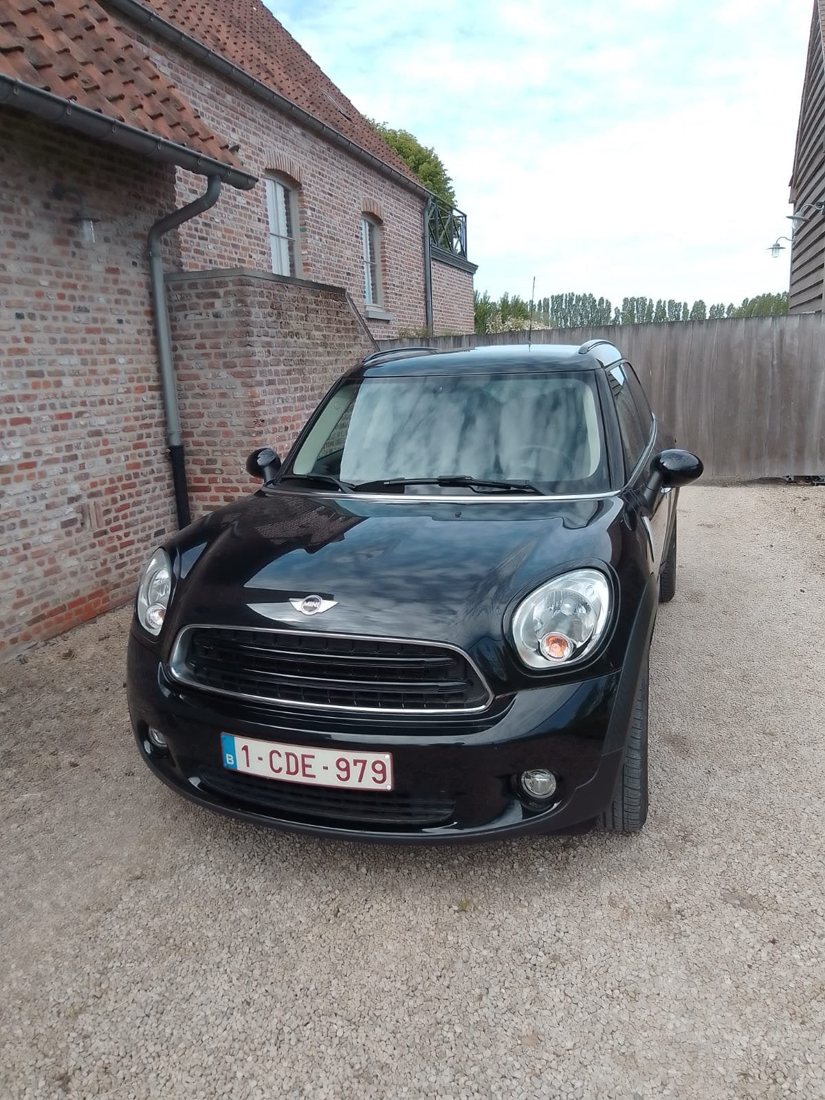 Mooie Mini Cooper Countryman D, Auto's, Zwart, 5 deurs, Particulier, 1598 cc
