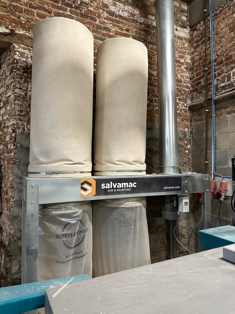 Aspiration copeaux menuiserie Salvamac Trolley Bag 2 sac, Articles professionnels, Machines & Construction | Travail du bois, Enlèvement