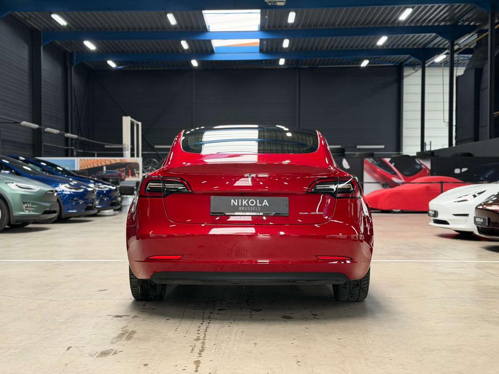 Tesla Model 3 LONG RANGE - ALL WHEEL DRIVE - FULL SELF DRIVI, Autos, Rouge, Achat, 4 portes, Noir
