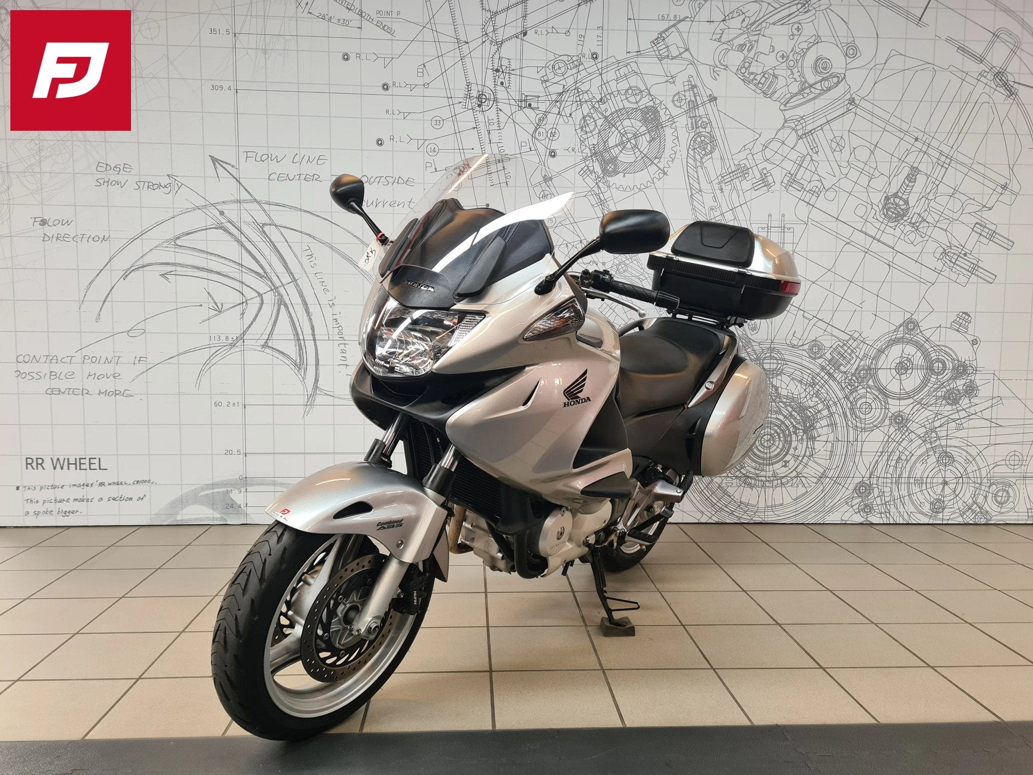 Honda NT 700 Deauville (bj 2012), Motoren, Motoren | Honda, 700 cc, Bedrijf, Meer dan 35 kW, Overig
