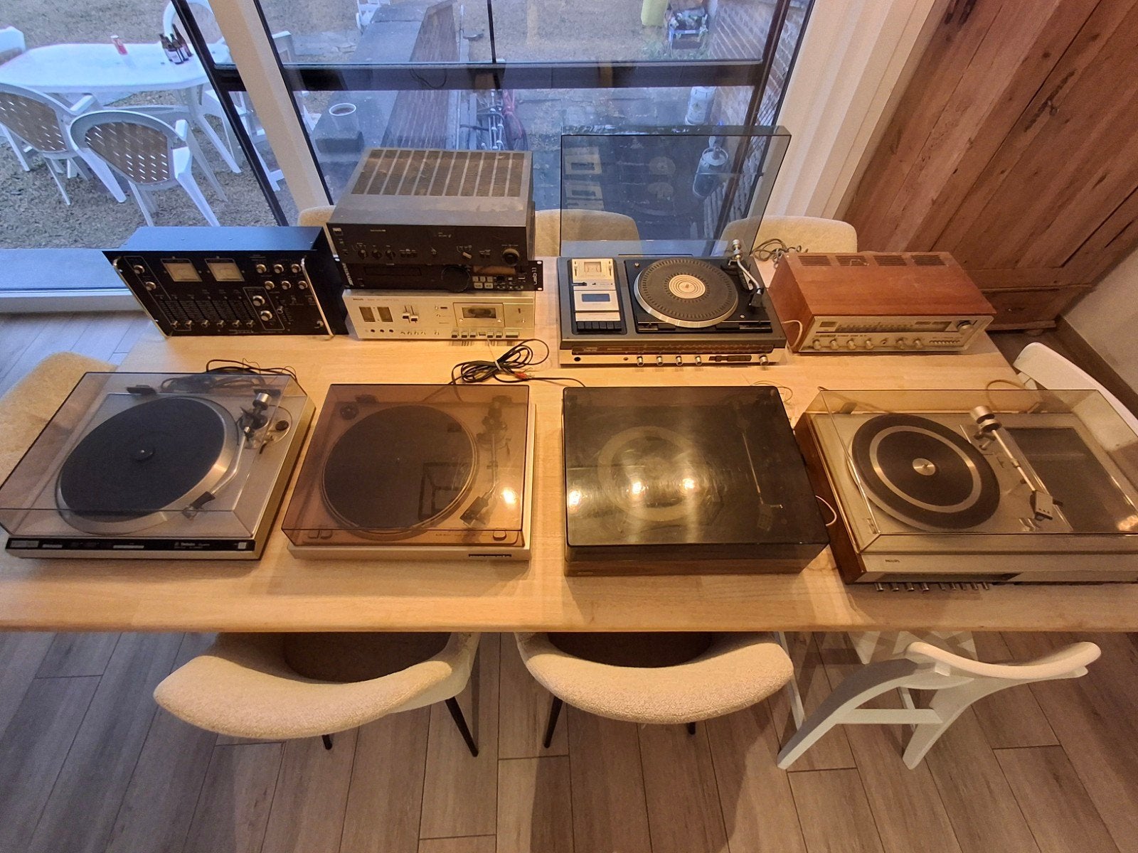 Lot de pièces hifi vintage - projets/fixer-uppers, Antiquités & Art, Antiquités | TV & Hi-Fi, Enlèvement