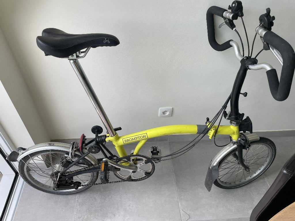 BROMPTON 6 VERSNELLINGEN, Fietsen en Brommers, Ophalen, Totaal opvouwbaar, Brompton, Versnellingen