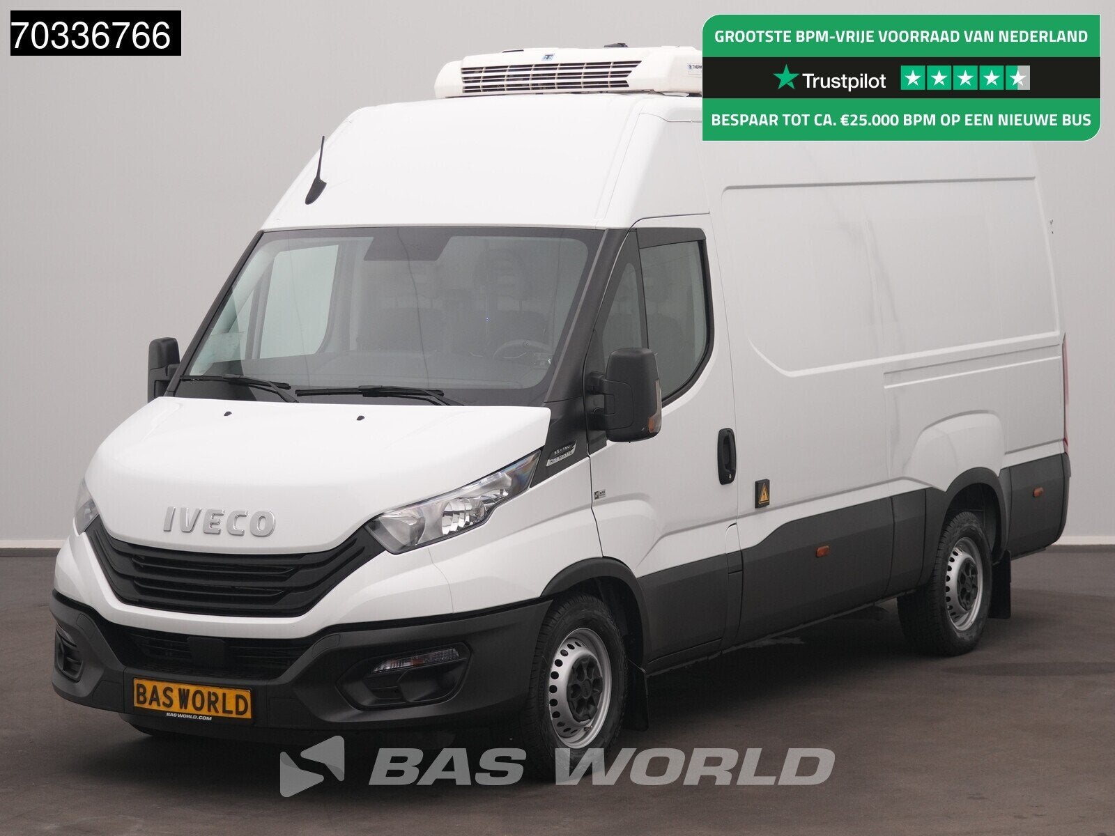 Iveco Daily 35S16 Automaat Koel/Vrieswagen Kerstner Thermoki, Autos, Achat, Euro 6, Entreprise, Volant multifonction