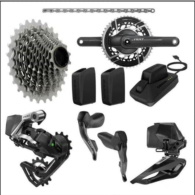 Compteur de puissance Groupset SRAM Red AXS E1, Vélos & Vélomoteurs, Enlèvement