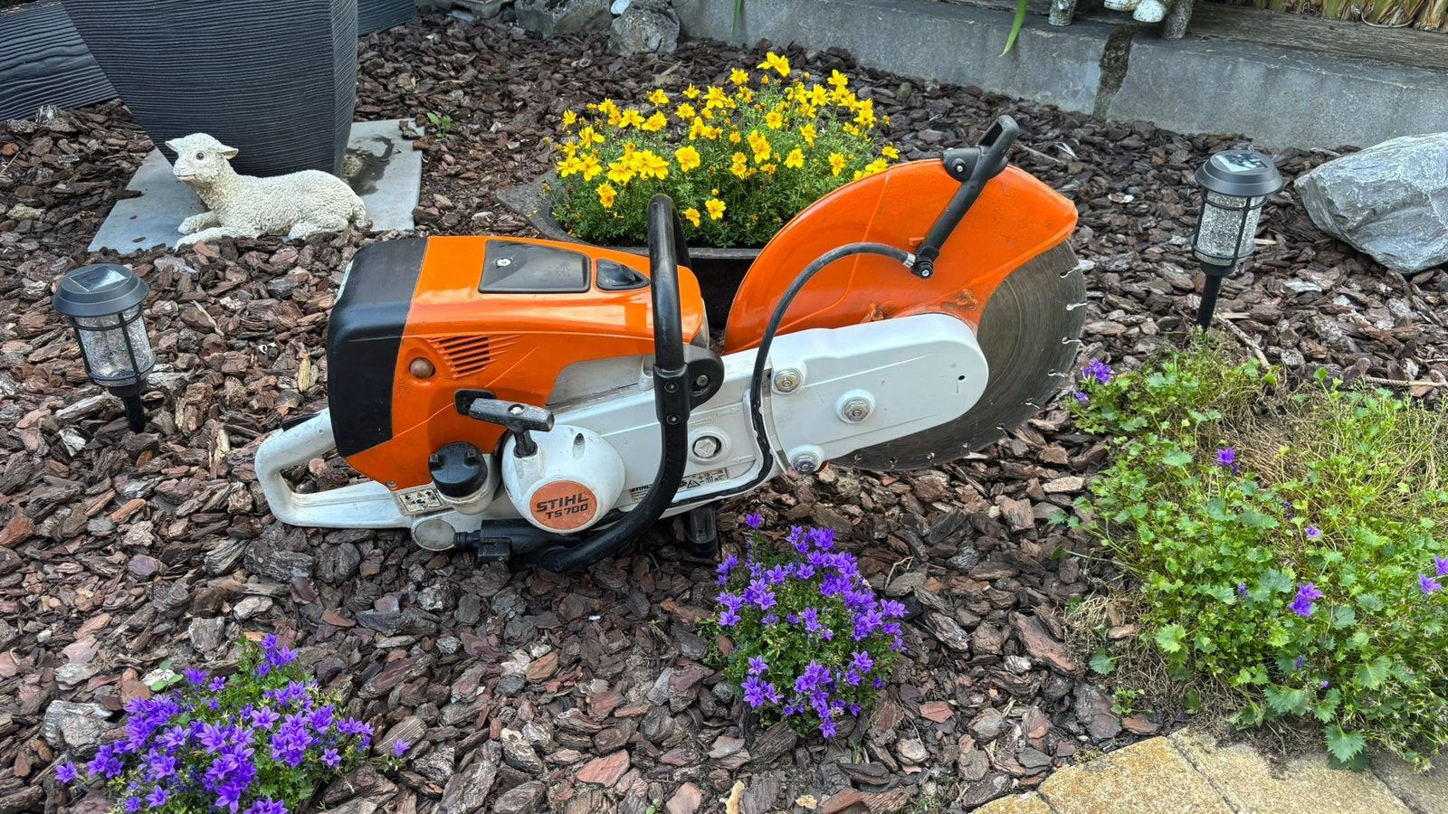 Doorslijper Stihl TS 700, Doe-het-zelf en Bouw, Gereedschap | Slijpmachines, Ophalen, Gebruikt