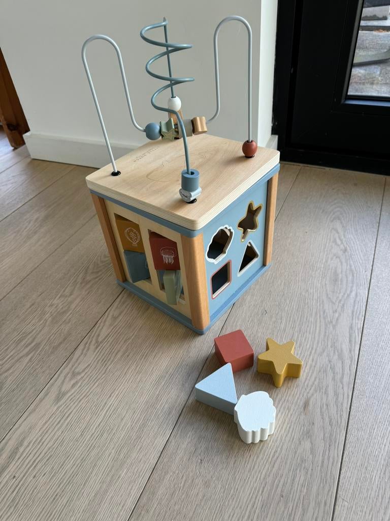 Activiteitenkubus Little Dutch, Kinderen en Baby's, Speelgoed | Houten speelgoed, Ophalen of Verzenden, Zo goed als nieuw
