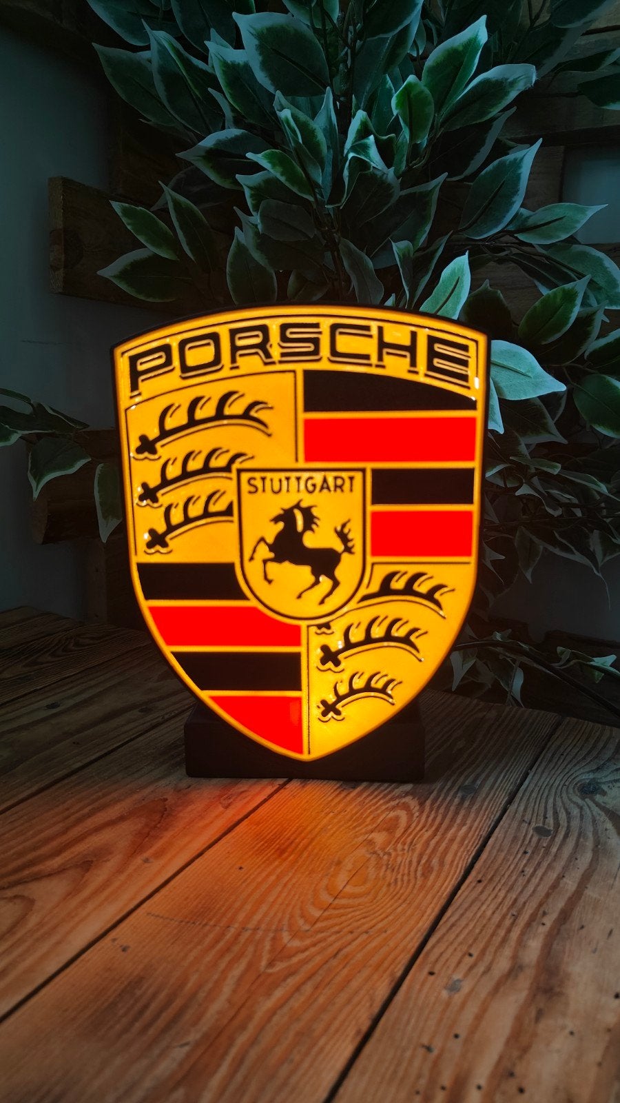 Unieke LED Lightboxen – Porsche | GTI | RS, Ophalen of Verzenden, Handgemaakt