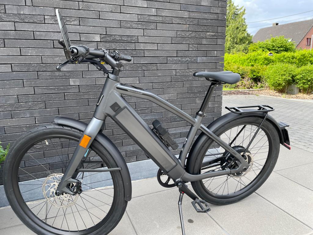 Stromer ST2 Belt drive 2023 Dark Grey Sport., Fietsen en Brommers, Elektrische fietsen, Zo goed als nieuw, Ophalen
