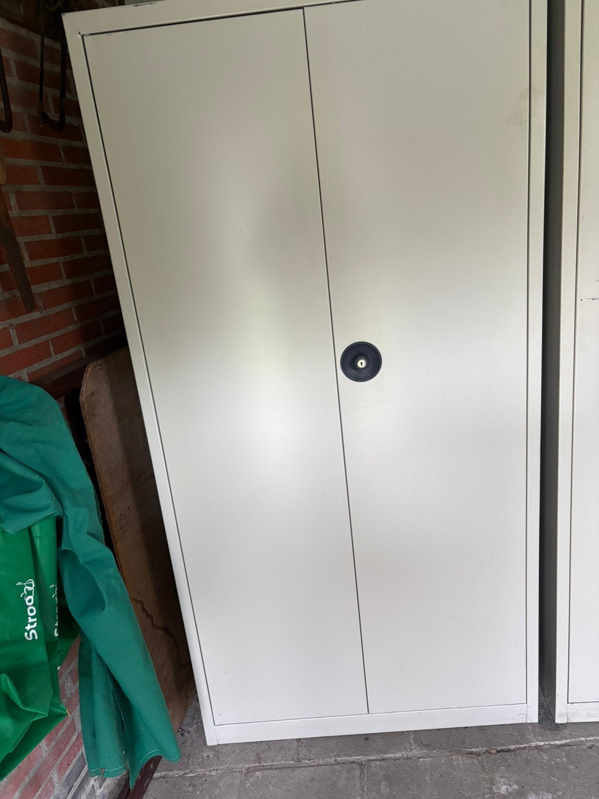 2 Metalen kasten, Ophalen, Gebruikt, Metaal